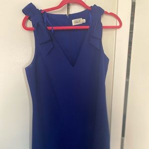 Eliza J cobalt blue dress